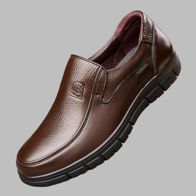 Davy | Perforated Leather Casual Shoes