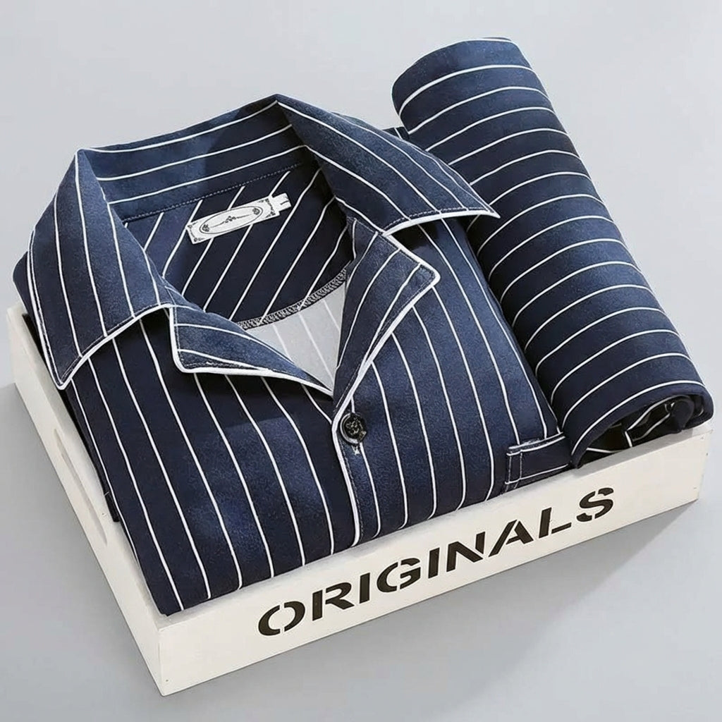 Davy | Classic Plaid Sleepwear Set