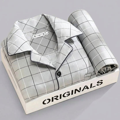 Davy | Classic Plaid Sleepwear Set