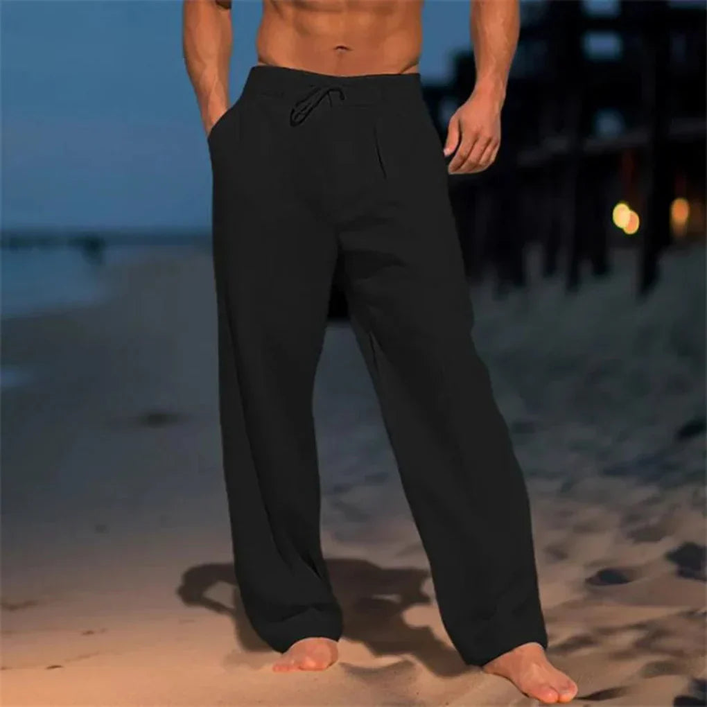 Davy | Men's Relaxed Fit Pleated Trousers