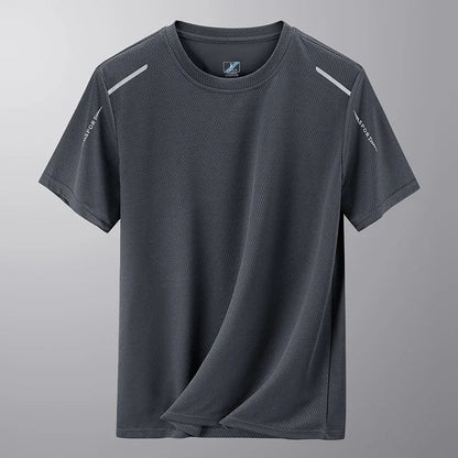 Men's Activewear Tee - Breathable & Reflective