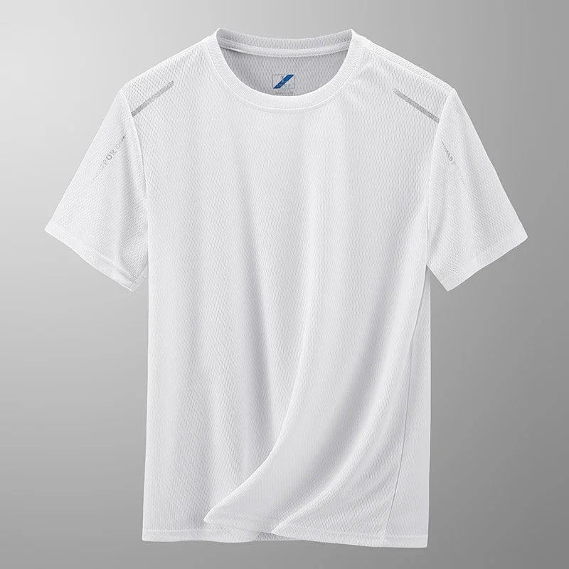 Men's Activewear Tee - Breathable & Reflective