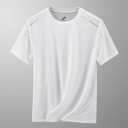 Men's Activewear Tee - Breathable & Reflective