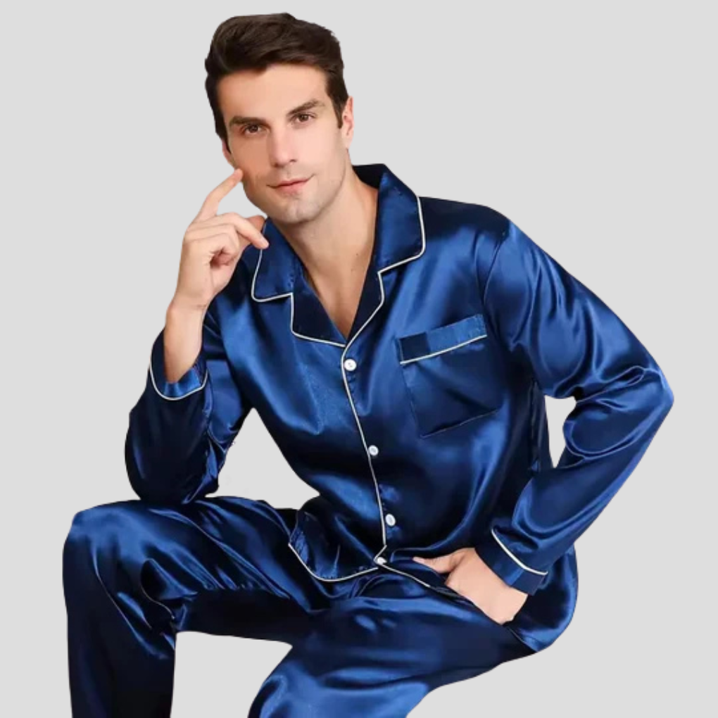 Davy | Smooth Satin Pajama Set