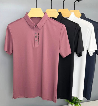Davy | Breathable Embroidered Polo Shirt