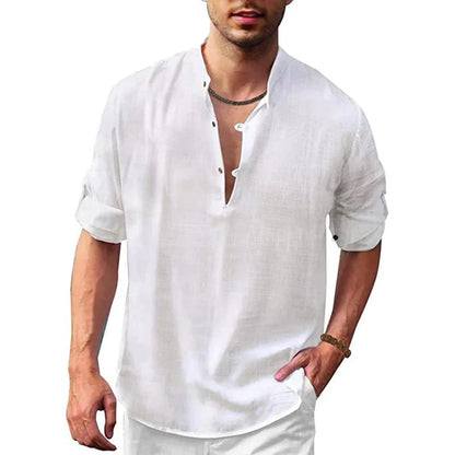Textured Short Sleeve Shirt for Men