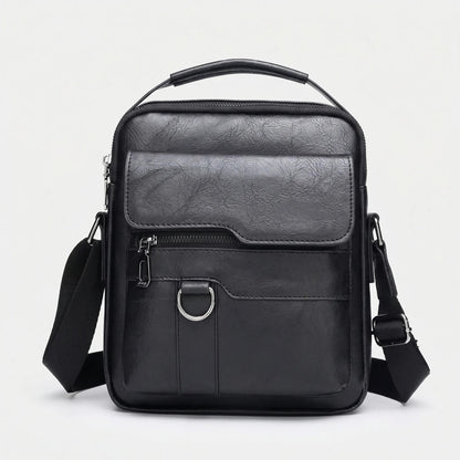 Davy | Men's Shoulder Bag with Flap Pocket