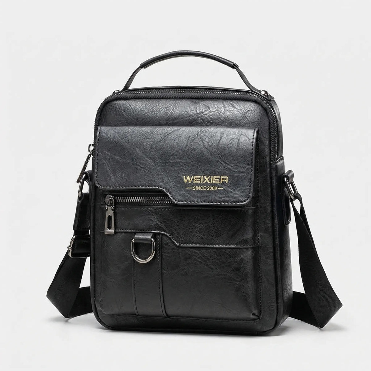 Davy | Men's Shoulder Bag with Flap Pocket
