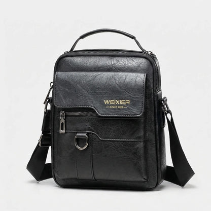 Davy | Men's Shoulder Bag with Flap Pocket