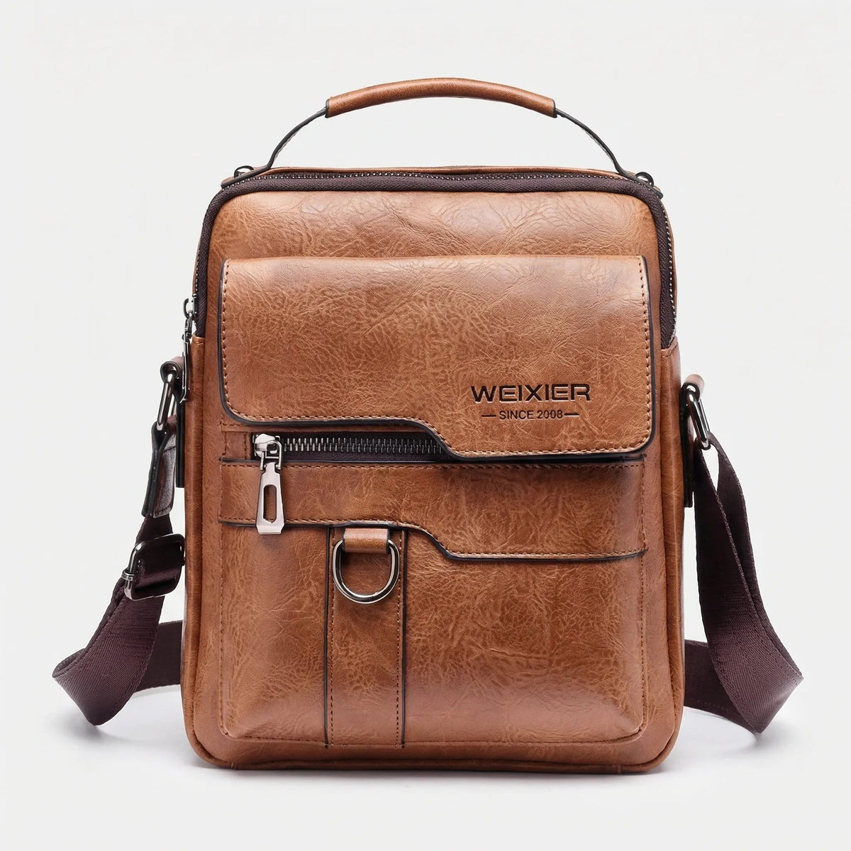 Davy | Men's Shoulder Bag with Flap Pocket