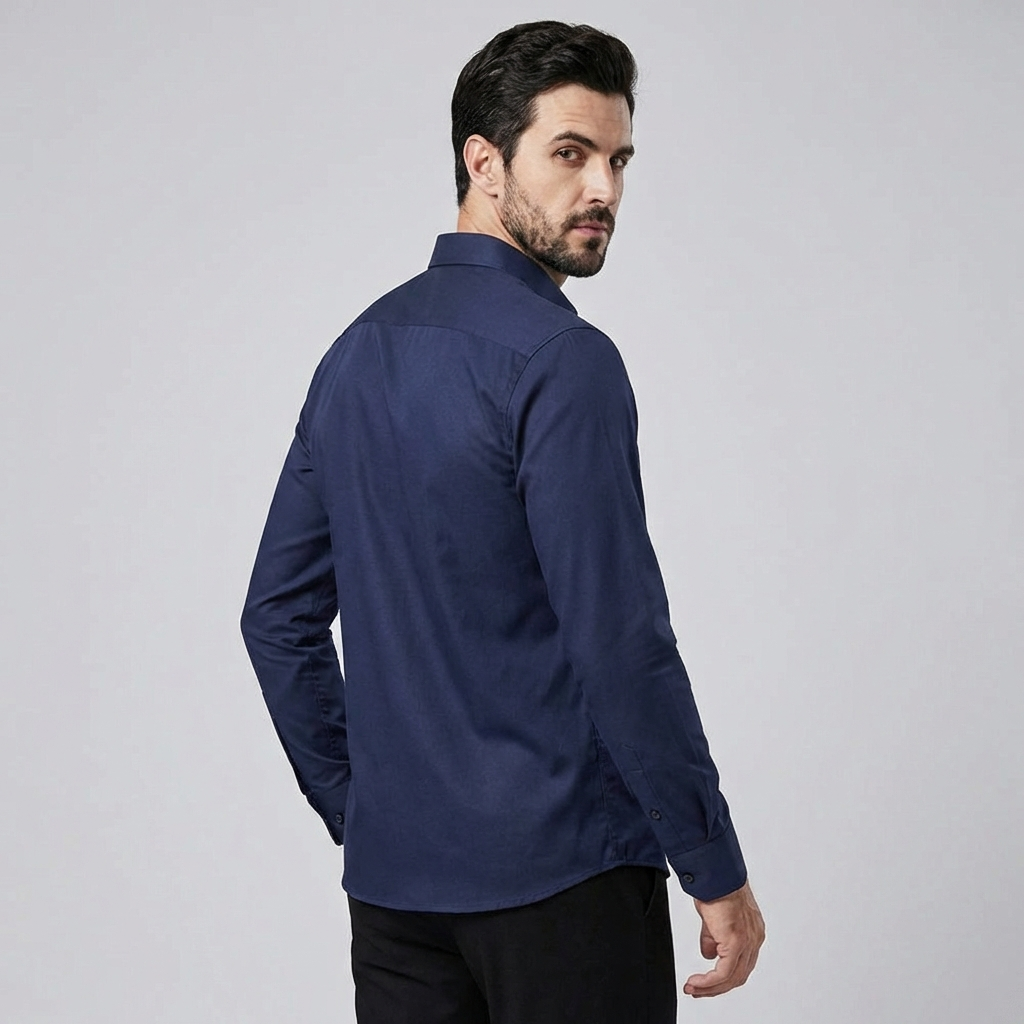Men's Stretch No-Iron Dress Shirt