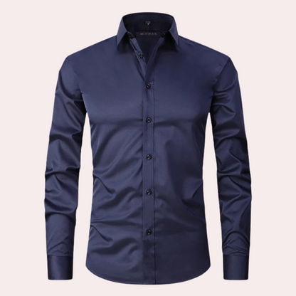 Men's Stretch No-Iron Dress Shirt