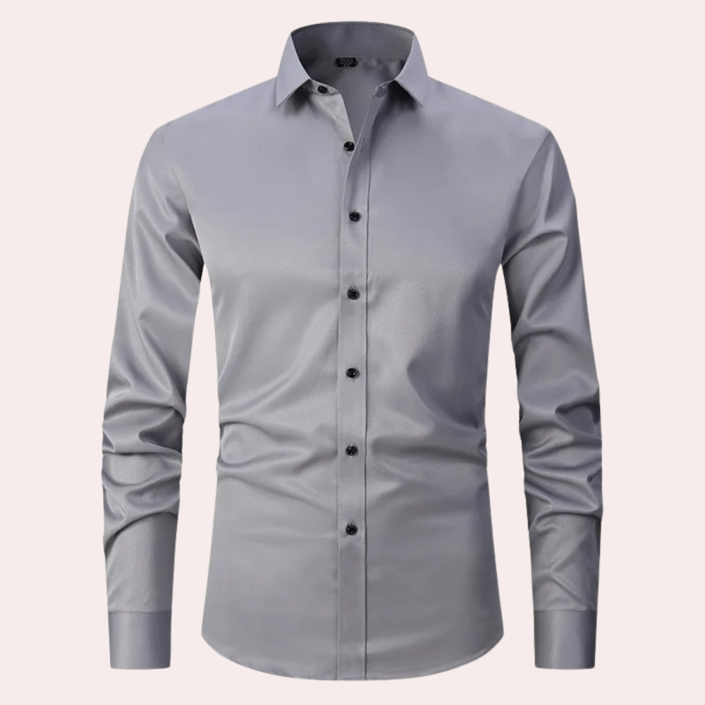 Men's Stretch No-Iron Dress Shirt