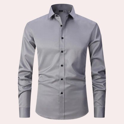 Men's Stretch No-Iron Dress Shirt