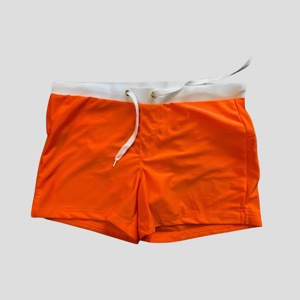 Davy | Men's Quick-Dry Swim Trunks with Drawstring Waist