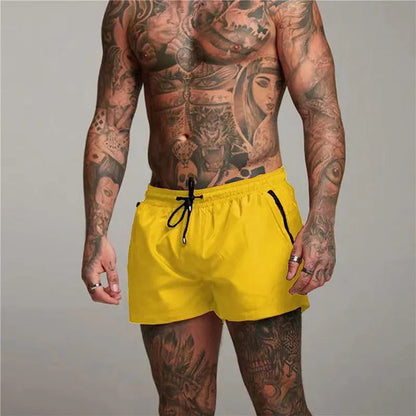 Davy | Men's Quick-Dry Swim Shorts with Zip Pockets
