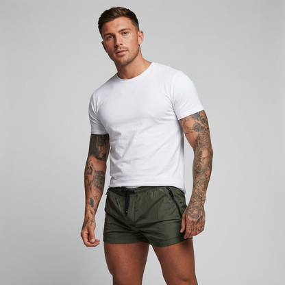 Davy | Men's Quick-Dry Swim Shorts with Zip Pockets