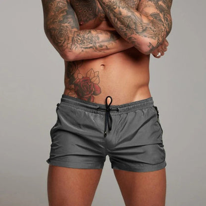 Davy | Men's Quick-Dry Swim Shorts with Zip Pockets