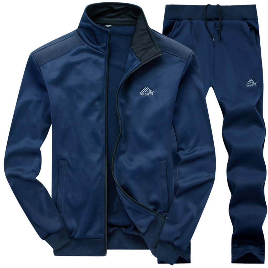 Men's Comfortable Athletic Tracksuit Set
