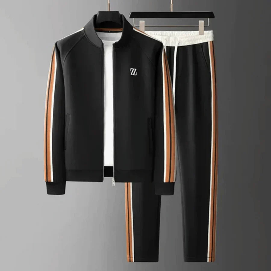 Men's Striped Tracksuit: Comfort and Style