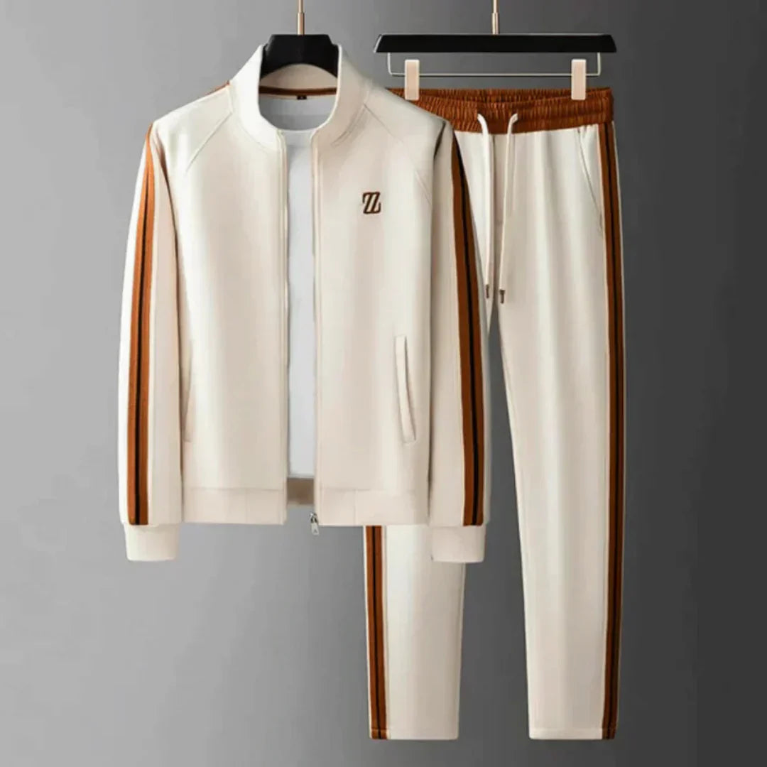Men's Striped Tracksuit: Comfort and Style