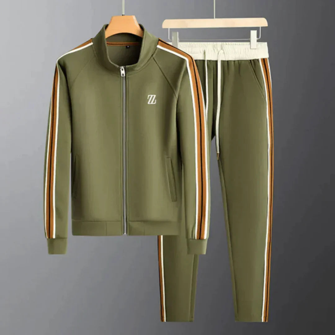 Men's Striped Tracksuit: Comfort and Style