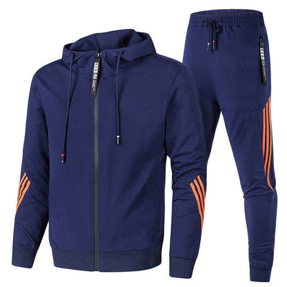 Davy | Athletic Tracksuit with Striped Sleeve Detail