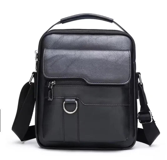 Davy | Men's Vertical Crossbody Messenger Bag