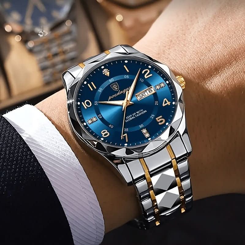 Davy | Men's Watch – Waterproof Titanium Sports Watch with Chronograph & Alarm