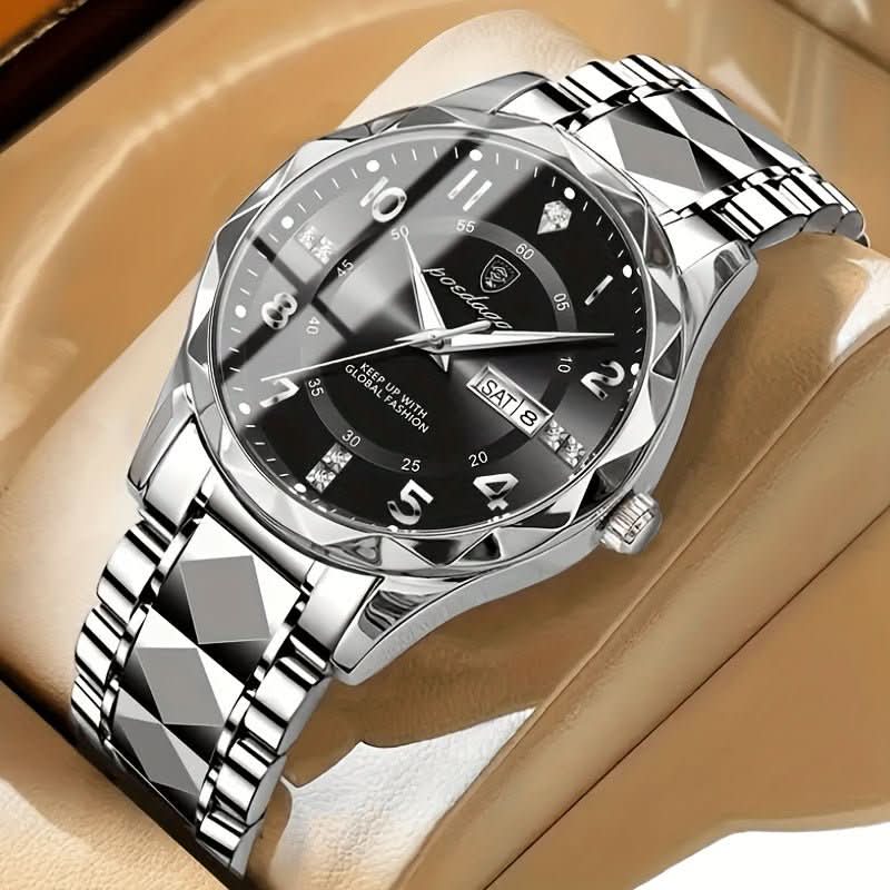 Davy | Men's Watch – Waterproof Titanium Sports Watch with Chronograph & Alarm