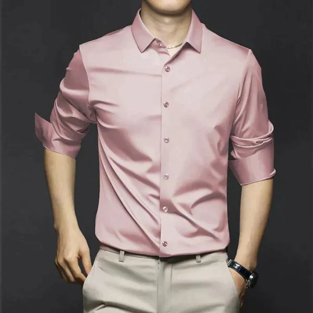 Davy | Men's Wrinkle-Resistant Smart Fit Dress Shirt