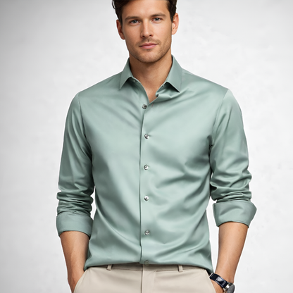 Davy | Men's Wrinkle-Resistant Smart Fit Dress Shirt