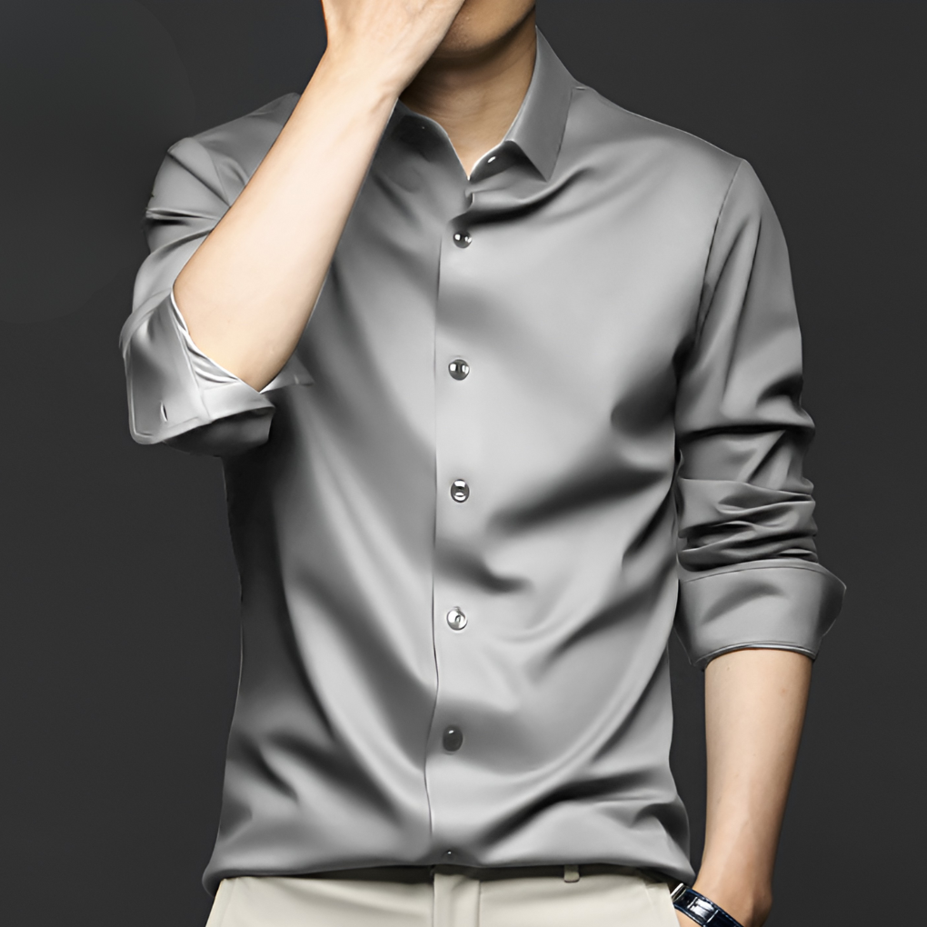 Davy | Men's Wrinkle-Resistant Smart Fit Dress Shirt