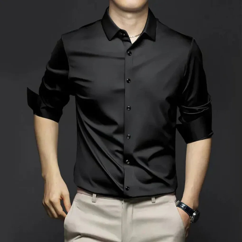Davy | Men's Wrinkle-Resistant Smart Fit Dress Shirt