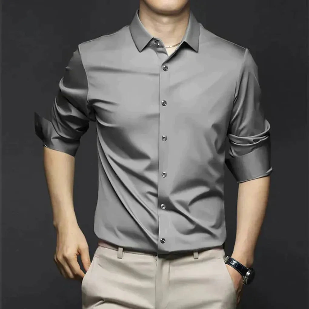 Davy | Men's Wrinkle-Resistant Smart Fit Dress Shirt