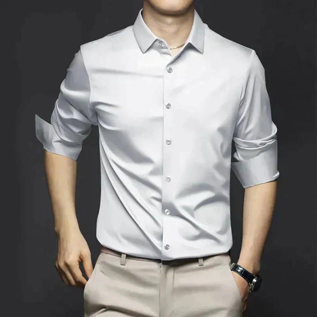 Davy | Men's Wrinkle-Resistant Smart Fit Dress Shirt