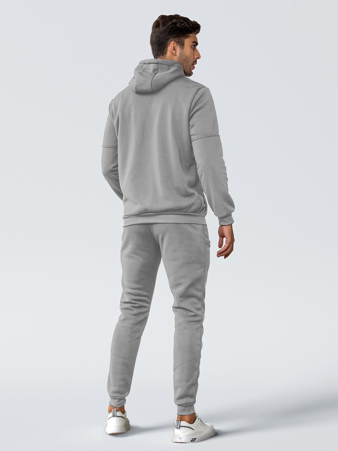 Comfortable Performance Zip-Up Hoodie and Jogger Set
