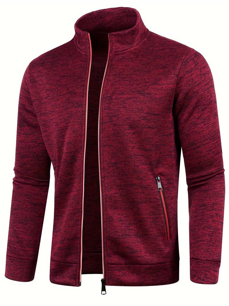 Davy | Elevated Zip-Up Knit Jacket