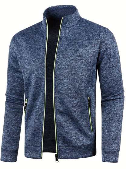 Davy | Elevated Zip-Up Knit Jacket
