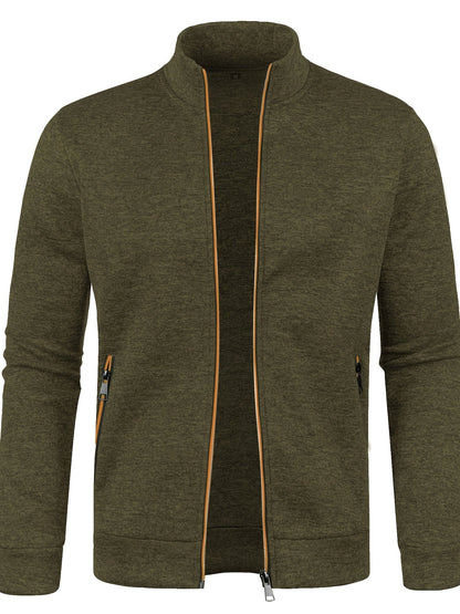 Davy | Elevated Zip-Up Knit Jacket