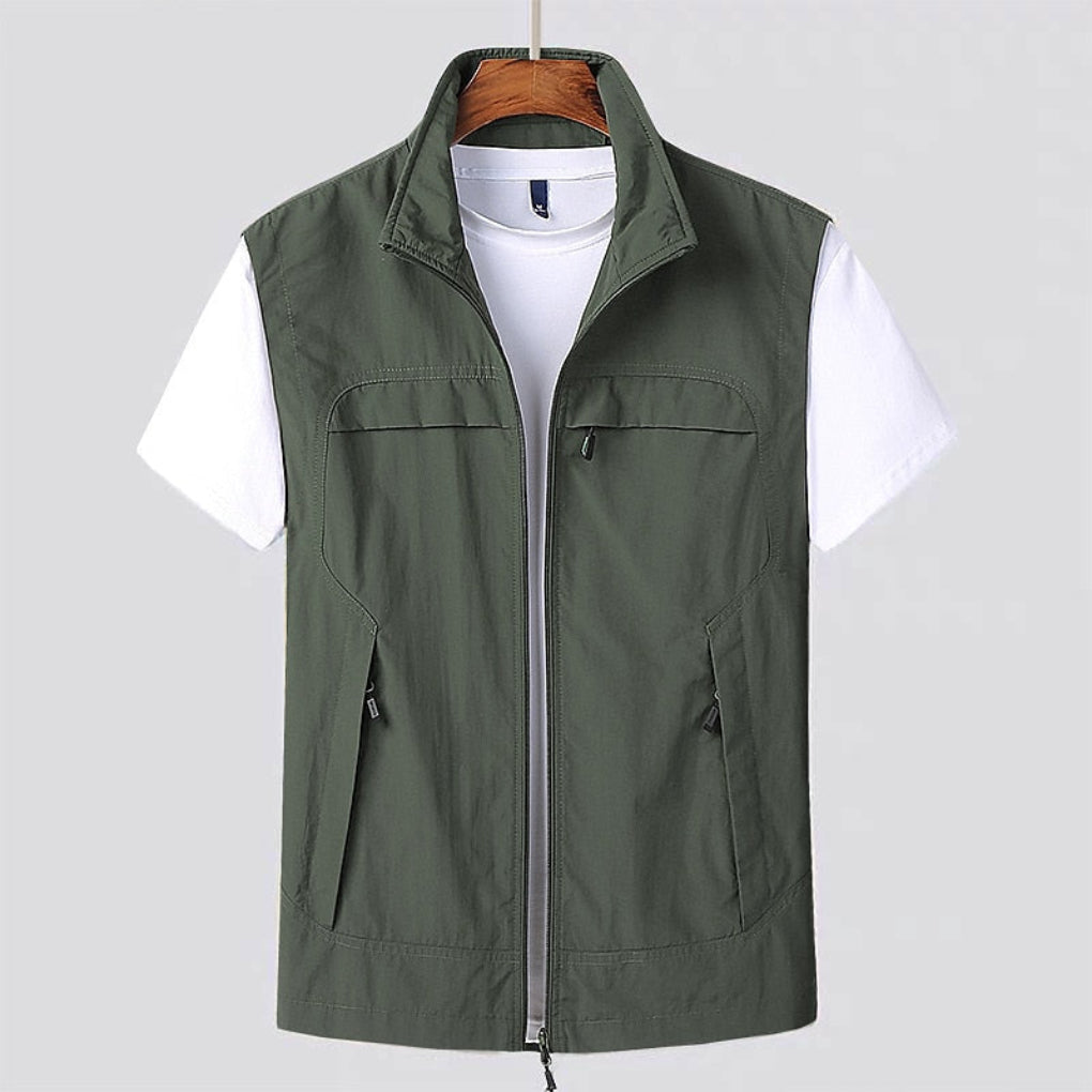 Men's Lightweight Zip-Up Vest
