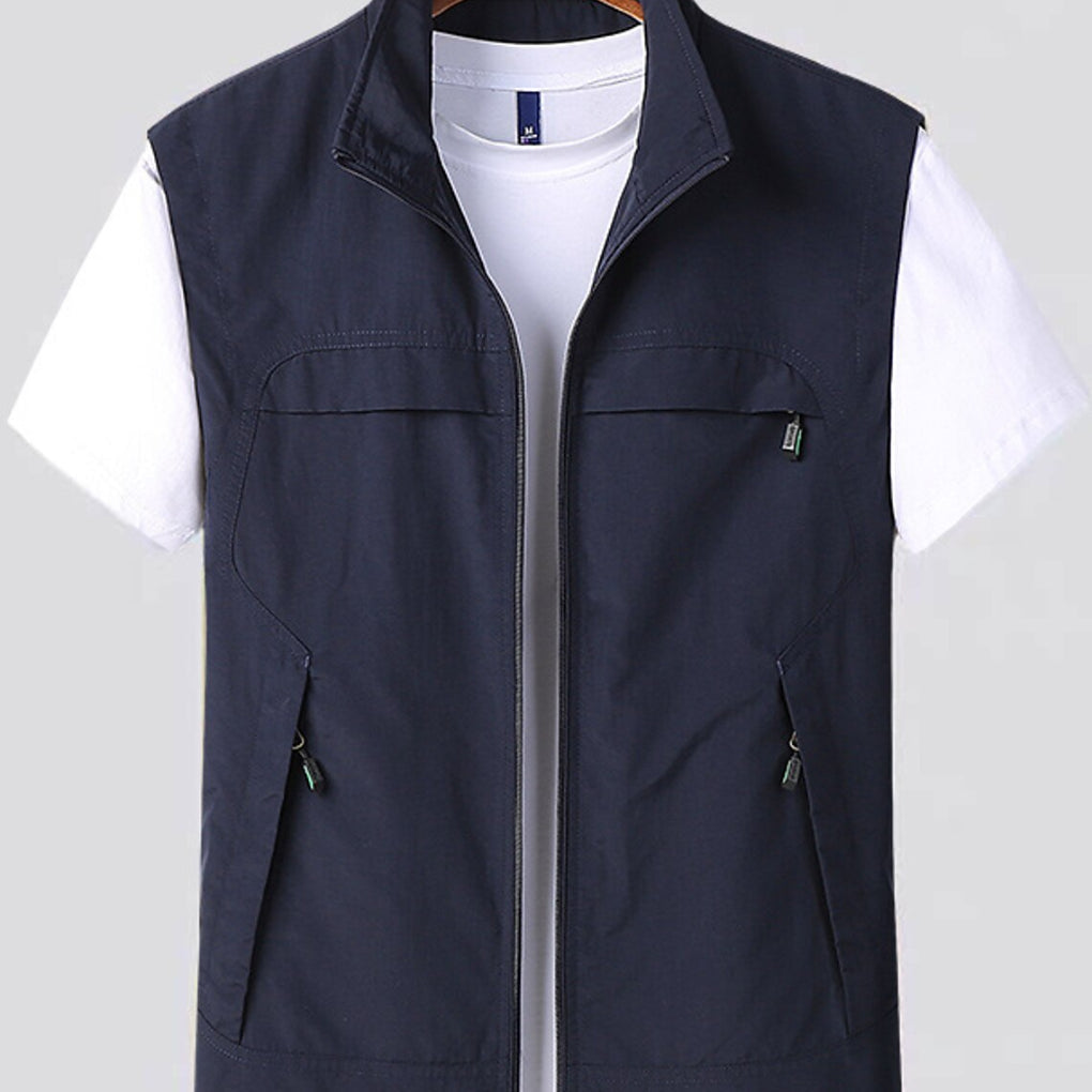 Men's Lightweight Zip-Up Vest
