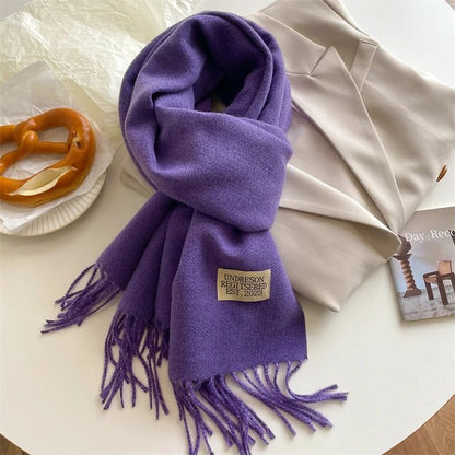 Davy | Meriva Soft Warm Wool Scarf for Men and Women