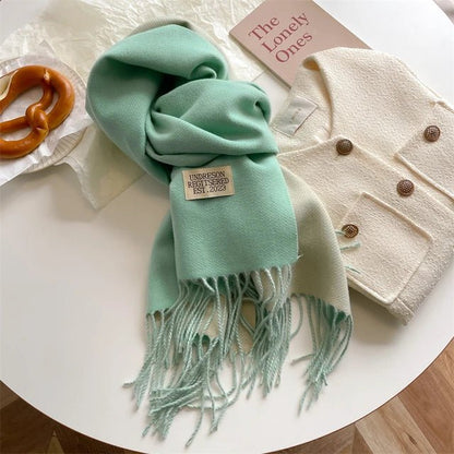 Davy | Meriva Soft Warm Wool Scarf for Men and Women