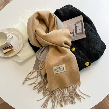 Davy | Meriva Soft Warm Wool Scarf for Men and Women