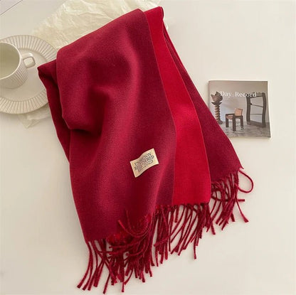Davy | Meriva Soft Warm Wool Scarf for Men and Women