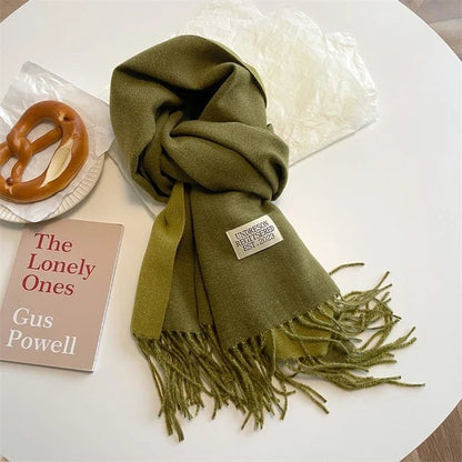 Davy | Meriva Soft Warm Wool Scarf for Men and Women