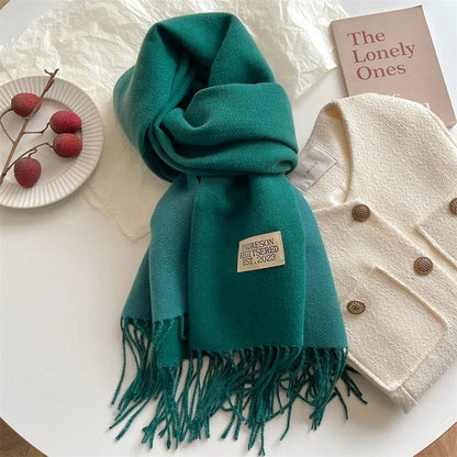 Davy | Meriva Soft Warm Wool Scarf for Men and Women