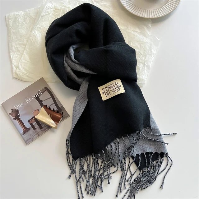Davy | Meriva Soft Warm Wool Scarf for Men and Women