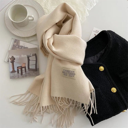 Davy | Meriva Soft Warm Wool Scarf for Men and Women